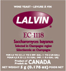 (image for) Lalvin EC-1118
